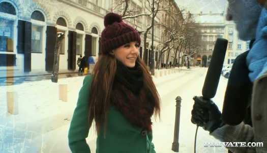 Curvy pale skin chick Samantha Bentley in hooked up by two guys porn pics