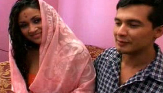 Indian girl dances in front of a bunch of dudes porn pics