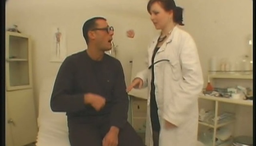 Fuckable nurse Estelle rides meety cock of unexperienced guy porn pics