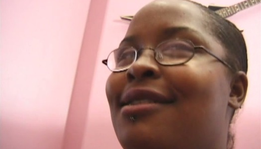 Happy obese whore Naughtya wins two cocks for solid blowjobs porn pics