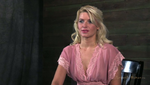 Humble Anikka Albrite serves her  master and mistress porn pics