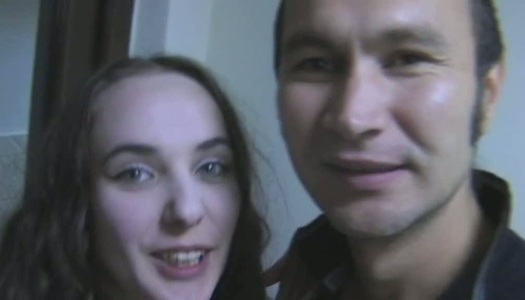 Freaking voracious brunette is ready to suck a cock in the motel porn pics