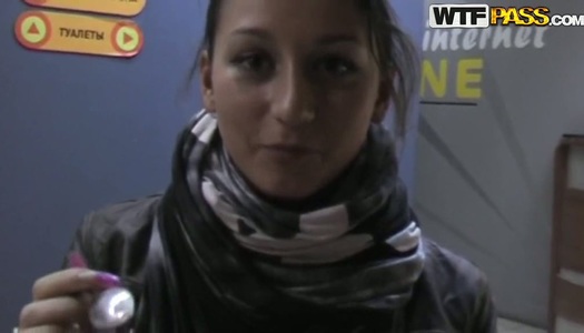 Pretty girl is taking you to the ice-cream cafe porn pics