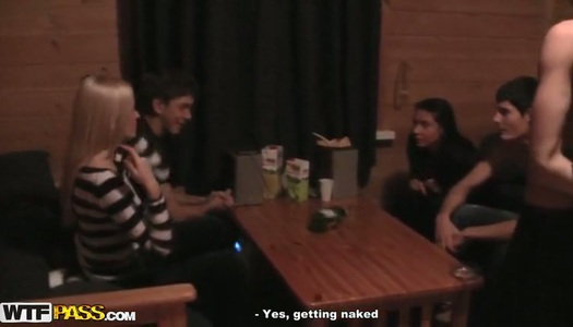 Zealous slim girlies desire to have unforgettable swinger party in hot sauna porn pics