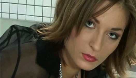 Sex appeal brunette Sheila likes it hotter with two shlongs at a time porn pics