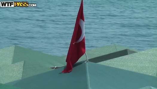 Cuddly girl takes you on walk in the resort area porn pics