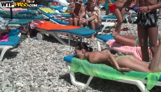 Sporty chicks Aspen, Jocelyn & Anabell wear bikini and gonna be fucked porn pics