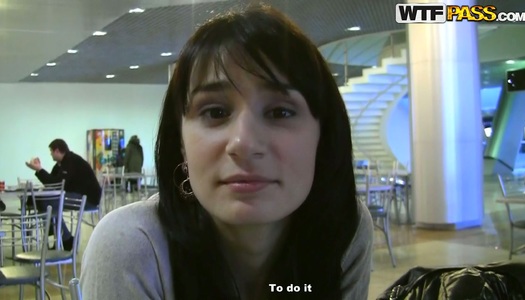 Sex hungry brunette Genesis shows off her delicious tits porn pics