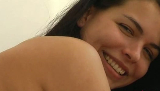 Cute and sexy girl is showing off her body in a solo sex video porn pics