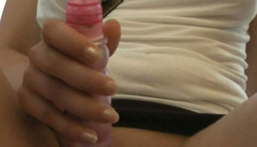 Insatiable masturbating girl Zuzinka shows her pussy on the stairs porn pics