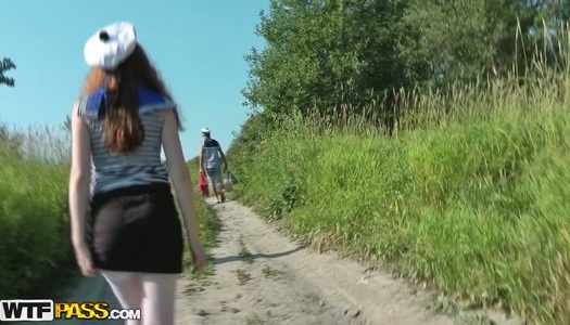 Sex orgy in the woods with horny college students porn pics