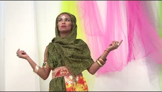 White dude sprays his cum on small tits of seductive Indian slut porn pics