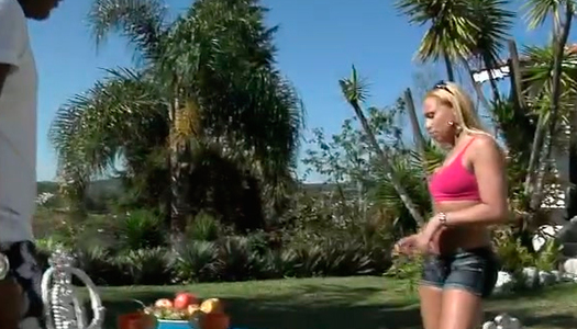 Spoiled Latin milf bares her peppering body in front of horny wanker porn pics