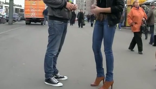 Divine brunette babe gives a zealous blowjob in pov sex video porn pics