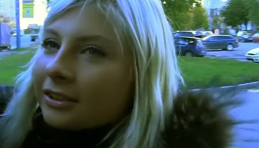 Messy blond chic gives a head to her BF before he pokes her in doggy pose porn pics