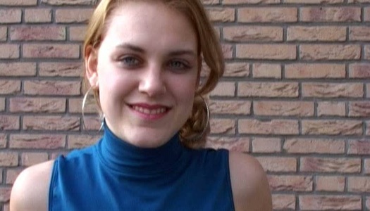 Messy blond hussy Michelle demonstrates her pierced vagina in pov sex scene porn pics