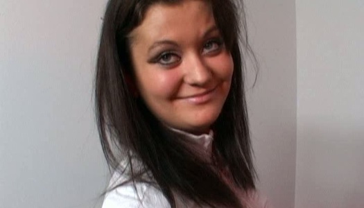 Busty brunette Julia S gives hot blowjob to her fuck buddy porn pics