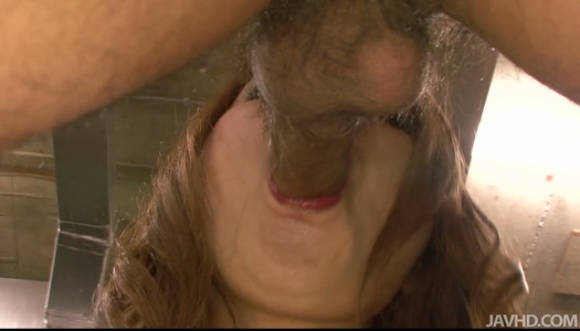 Skanky Japanese cutie gives blowjob and tit fuck to strain dick porn pics