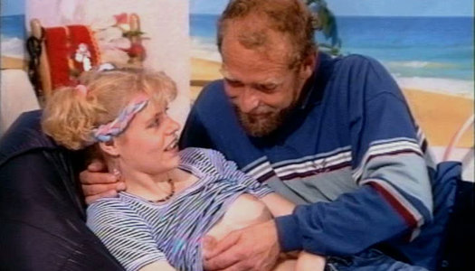 Sex hungry daddy gives fingering and tongue fuck to bushy twat of country girl porn pics