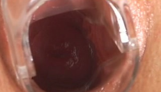 Svelte brunette hussy plays with monster dildo and pussy speculum porn pics