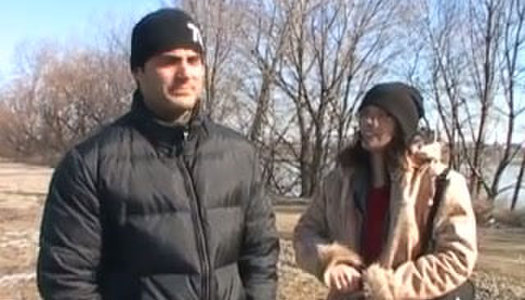 Skanky bitch flashes her tits and pisses outdoor on camera porn pics