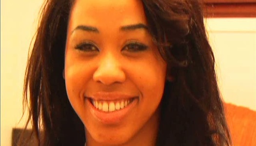 Appetizing chocolate whore goes solo and fucks her pussy with a dildo porn pics