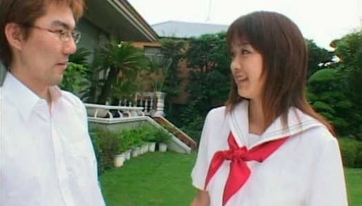 Skanky Japanese teen gets her hairy pussy tongue fucked in gangbang porn pics