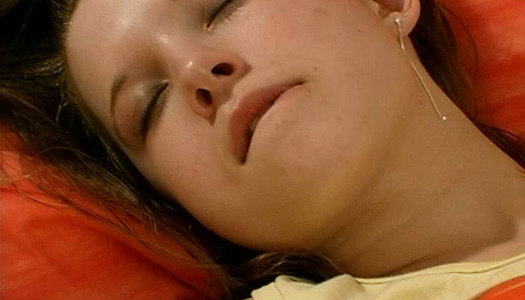 Incredibly horny college girl fingers her twat passionately porn pics