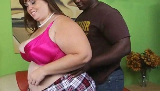 Cute BBW babe gets her wet pussy licked by thirsty black dude porn pics