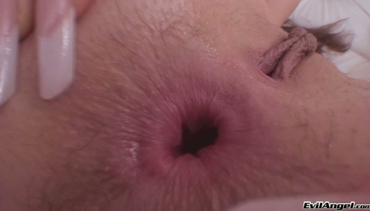 Bootylicious Eva Cats lets camera man fuck her asshole with dildo porn pics