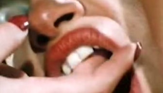 Frantic lesbian action with three curvy bitches licking hairy pussies porn pics