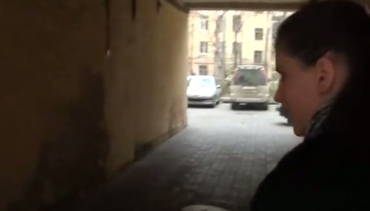 Attractive Russian girl gets massive facial cumshot after hardcore gangbang porn pics