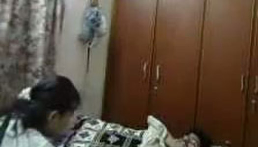 Horny Indian babe with nice ass gets fucked under the blanket porn pics