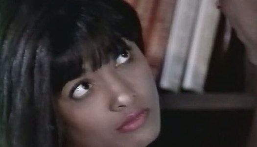 Beautiful babe with saggy huge tits gives good tugjob porn pics