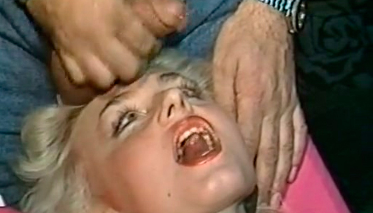Raunchy slut gets her face glazed in jizz while playing with her pussy porn pics