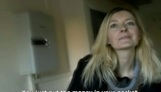 Super horny Czech whore gives her client a nice blowjob porn pics