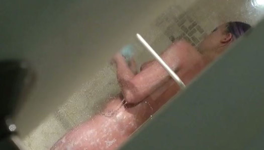 Kinky sexy brunette takes shower and then gives a solid blowjob on cam porn pics