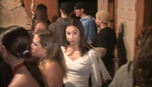 A bunch of teen chicks at the party who really want to get nasty porn pics