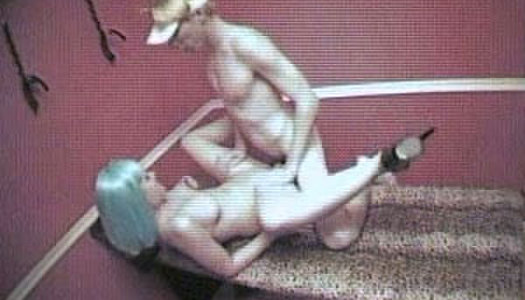 Busty blue haired filth gets banged in mish and doggy poses tough porn pics