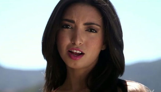 Bodacious brunette sex doll performs awesome BJ to her stud porn pics