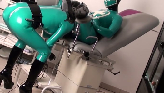 Stretched pussy sticking out of latex need something special porn pics