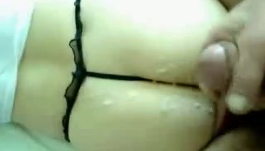 Compilation of sexy chicks getting cum on their rounded big butts porn pics