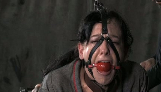 Sluttishly looking chick is punished with bdsm appliances porn pics