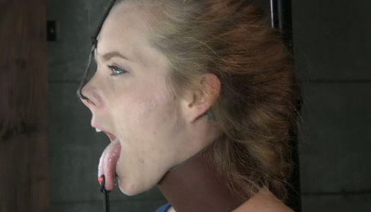 Metal hooks and long stick make nasty chick hurt porn pics