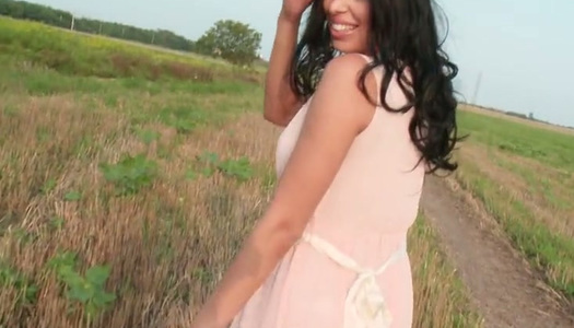 Super hot babe Kira Queen sucking cock deepthroat in POV porn pics