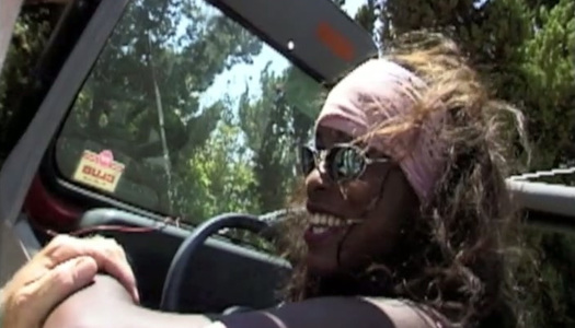 Dark skinned hooker shagged brutally in a doggy position porn pics