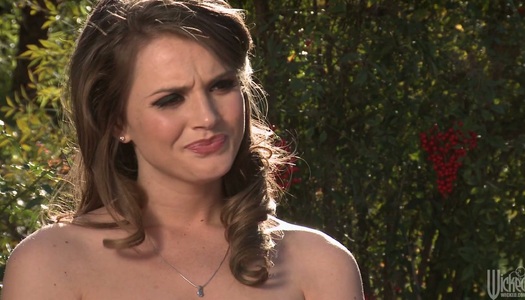 Cheating slut Tori Black sucking her lover's huge balls porn pics