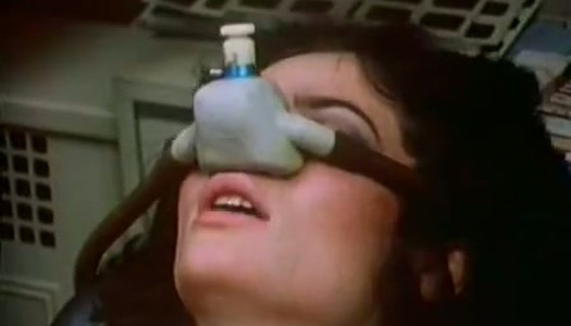 Very good looking patient with a hairy pussy is having a nice threesome porn pics