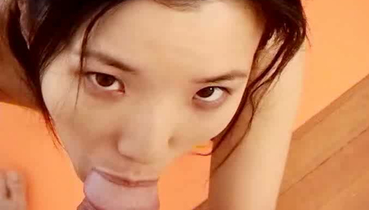 Pretty Asian wench rides and sucks sweet cock of her kinky buddy porn pics