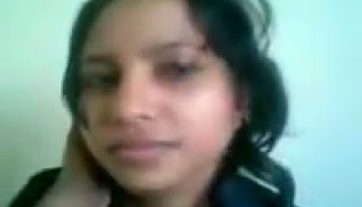 Horny dude sucks big boobies of natural Indian brunette on old cam porn pics